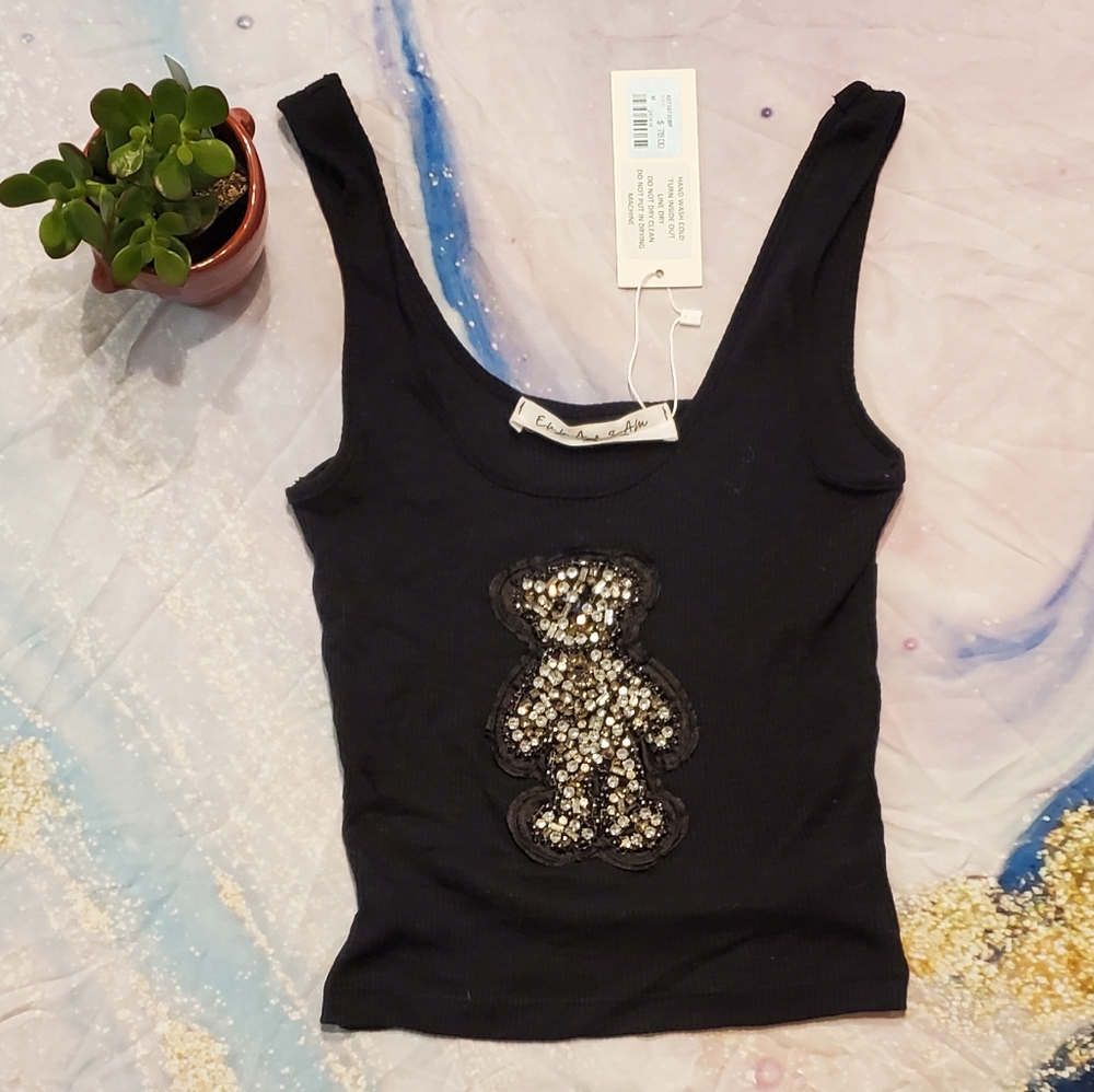 Emma & Sam Teddy Bear Tank Top